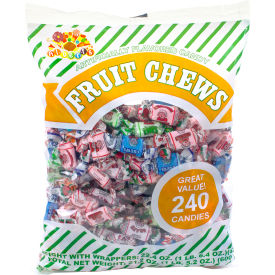 Assorted Fruit Chews 240 Count