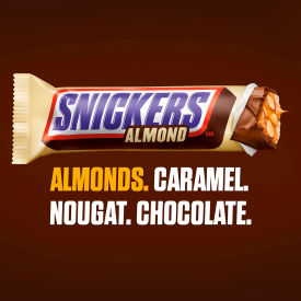 Snickers Almond Bar 1.76 oz 24 Count