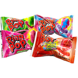 RING POP Individually Wrapped Lollipop Candy 40 Count Bulk Tub 