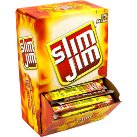 SLIM JIM Snack-Sized Smoked Meat Sticks Original 0.28 oz 120 Count