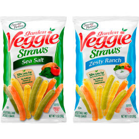 SENSIBLE PORTIONS Garden Veggie Straws Variety Pack 1 oz 30 Count