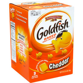 GOLDFISH Cheddar Baked Snack Crackers 3.6 lb