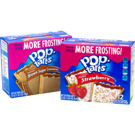 POPTARTS Strawberry & Brown Sugar Cinnamon 2-Pack Variety 24 Count