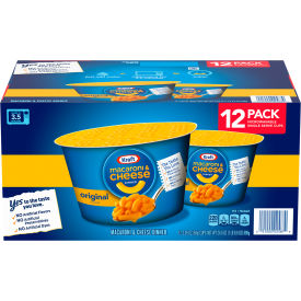 KRAFT MAC & CHEESE Easy Mac Cups 12 Count