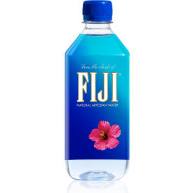 FIJI Natural Artesian Bottled Water 0.5 L 24 Count