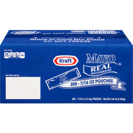 KRAFT Mayo Real Mayonnaise Single Serve Packets 0.44 oz 200 Count