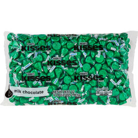 KISSES Milk Chocolates Green 66.7 oz