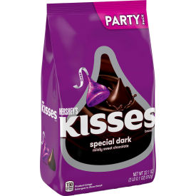 HERSHEYS KISSES Dark Chocolate Candy 32.1 oz