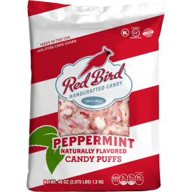 Red Bird Peppermint Puffs Stand Up Bag 46 oz