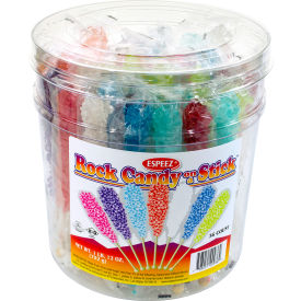 Assorted Rock Candy Sticks 36 Count