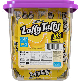 LAFFY TAFFY Banana Tub 145 Count