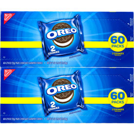 OREO Chocolate Sandwich Cookies 2 Pack 120 Count