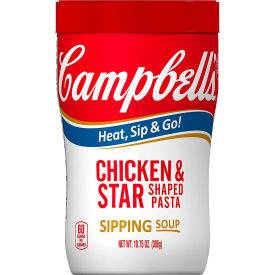 CAMPBELLS On The Go Chicken and Stars Soup 10.75 oz 8 Count