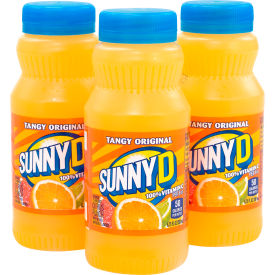 SUNNY D Tangy Original Orange Flavored Citrus Punch 6.75 oz 24 Count