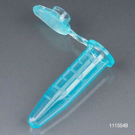 Microcentrifuge Tube 0.5mL Polypropylene Blue Stand-Up Zipbag MG 500/Pack