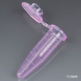 Microcentrifuge Tube 1.5mL Polypropylene Violet Stand-Up Zipbag MG 500/Pack