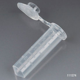 Microcentrifuge Tube 2.0mL Polypropylene Natural Stand-Up Zipbag MG 500/Pack