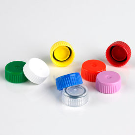 Screw Cap for Microtube, with O-Ring, Green, 1000/Pack