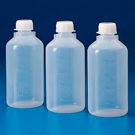 Bottle with Screwcap, Narrow Mouth, LDPE, Graduated, 50mL, 12/Pack