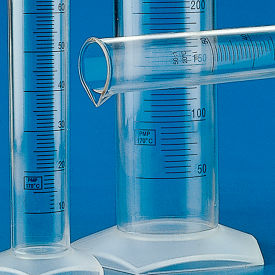 Graduated Cylinder, PMP (TPX), Printed Graduations, 25mL, 30/Pack