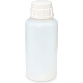 Heavy Duty Vacuum Bottle, PP 53mm Screw Cap, 1L Capacity, White, Pack of 2 view 2
