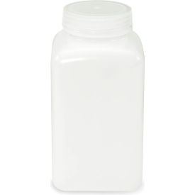 Diamond Real Seal HDPE Bottle with Screw Cap, 1000mL Cap., 6/Pack view 2