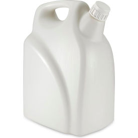 Jerrican, Rectangular with Handle, HDPE, White PP Screwcap, 20 Liter view 2