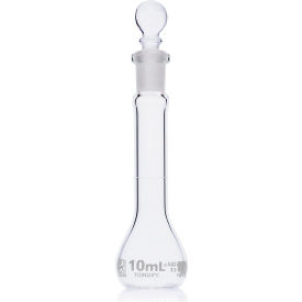 Flask Volumetric  Globe Glass Class A To Contain (TC) ASTM E288 10mL 6/Box