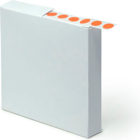Cryo Label 9.5mm Dots For 0.5-1.5mL Tubes, Orange, 1000/Roll view 2