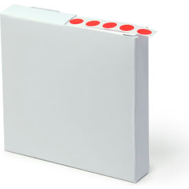 Cryo Label 9.5mm Dots For 0.5-1.5mL Tubes, Red, 1000/Roll view 2