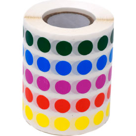 Cryo Label 9.5mm Dots For 0.5-1.5mL Tubes, Multi-Color, 5000/Roll view 2