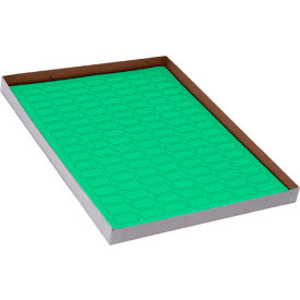 Cryo 24 x 13mm For 0.5mL Tubes, Green, 20 Sheets, 119 Labels/Sheet view 2