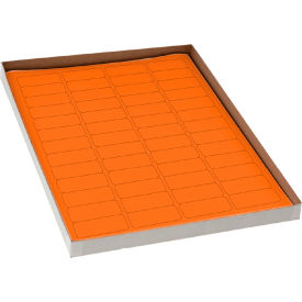 Cryo 43 x 19mm For Cryovials, Orange, 20 Sheets, 52 Label/Sheets view 2
