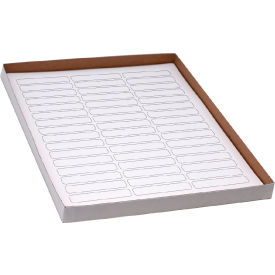 Cryo 64 x 13mm For Racks & Boxes, White, 20 Sheets, 60 Label/Sheets view 2