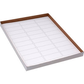 Cryo 67 x 25mm For Racks & Boxes, White, 20 Sheets, 30 Label/Sheets view 2