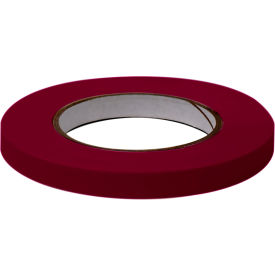 Labeling Tape, 1/2" x 60 Yds., Maroon, 6 Rolls/Case view 2