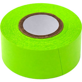 Labeling Tape, 1" x 500", Chartreuse, 3 Rolls/Box view 2