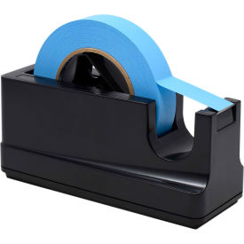 Labeling Tape Dispenser For 500" or 60 Yds., Weighted, Black view 2