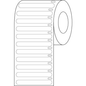 Cryo Direct Thermal Label, 51x6mm For Microplates White, 1000/Roll view 2