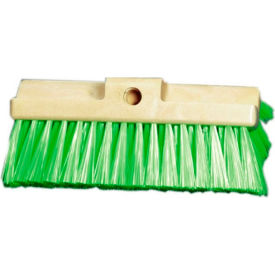 GORDON BRUSH MFG 335440 Milwaukee Dustless 10" Multi Level Wash Brush, Green Polyester image.