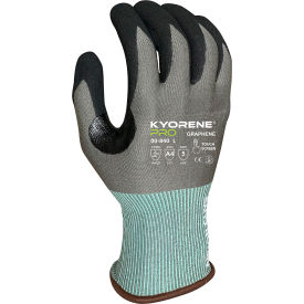 Kyorene® Pro Cut Resistant Gloves HCT Micro Foam Nitrile Coated ANSI A4 2XL Gray 12 Pairs