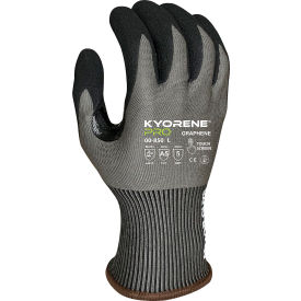 Kyorene® Pro Cut Resistant Gloves HCT Micro Foam Nitrile Coated ANSI A5 XS Gray 12 Pairs