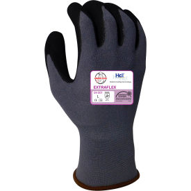 ExtraFlex® Nitrile Coated General Purpose Work Gloves 2XL Gray 12 Pairs