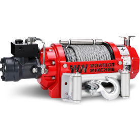 Warrior Winches RV Hydraulic Winch with Steel Cable 10000 lb. Capacity 
