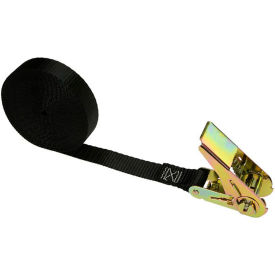 Endless Ratchet Strap, 1" x 5', Black view 2