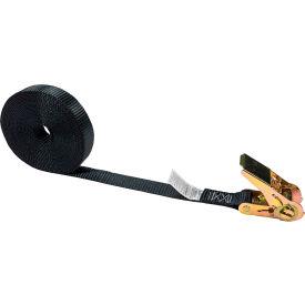 Endless Ratchet Strap, 1" x 20', Black view 2