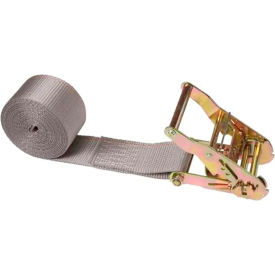 Endless Ratchet Strap, 2" x 10', Gray view 2