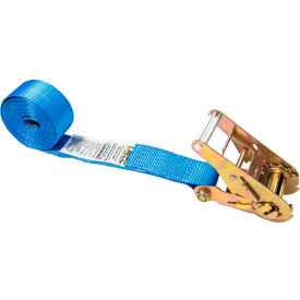 Heavy-Duty Endless Ratchet Strap, 2" x 20', Blue view 2