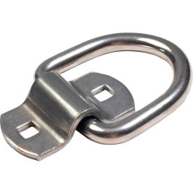 2-5/16" Bolt-On D-Ring with Mounting Bracket, Gray view 2