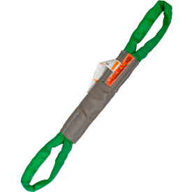 8' Eye & Eye Round Sling, Polyester, 5300 lb. Capacity view 2